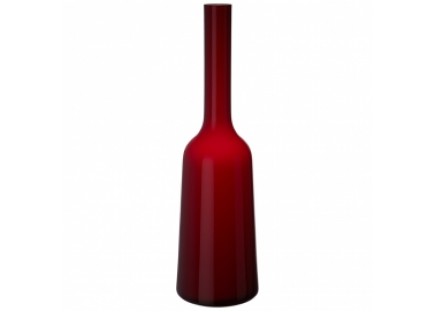 Nek Bottle Vase Deep Cherry